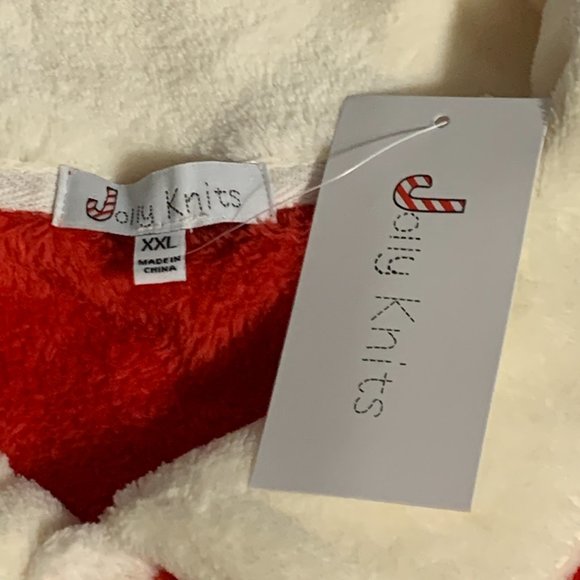 Ugly Christmas Romper 6 Pack Santa Suit Drink Beer Holder Belt Mens Womens XXL - Picture 5 of 5